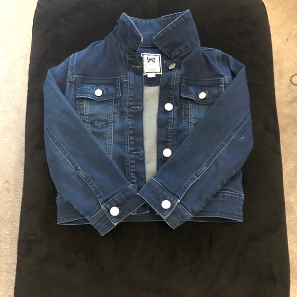 Girls Dark Jeans Jacket - Picture 2 of 2